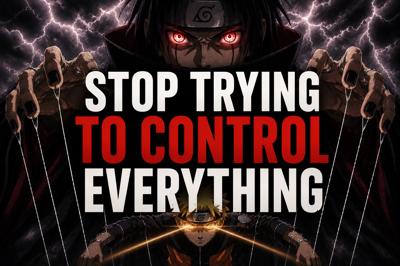Stop Trying to Control Everything